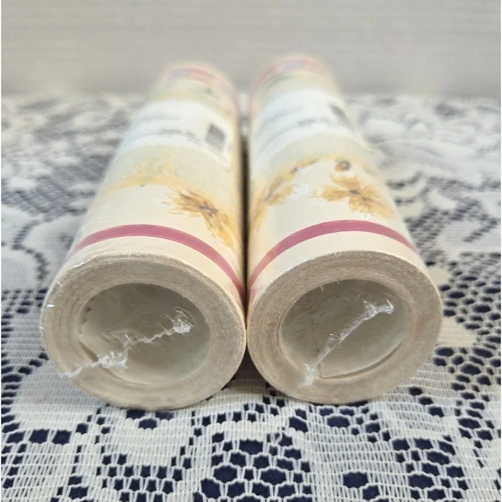 Wallpaper Border Pink Floral Carnations Hopewell Wall Borders‎ 5 Yards X 2 NOS